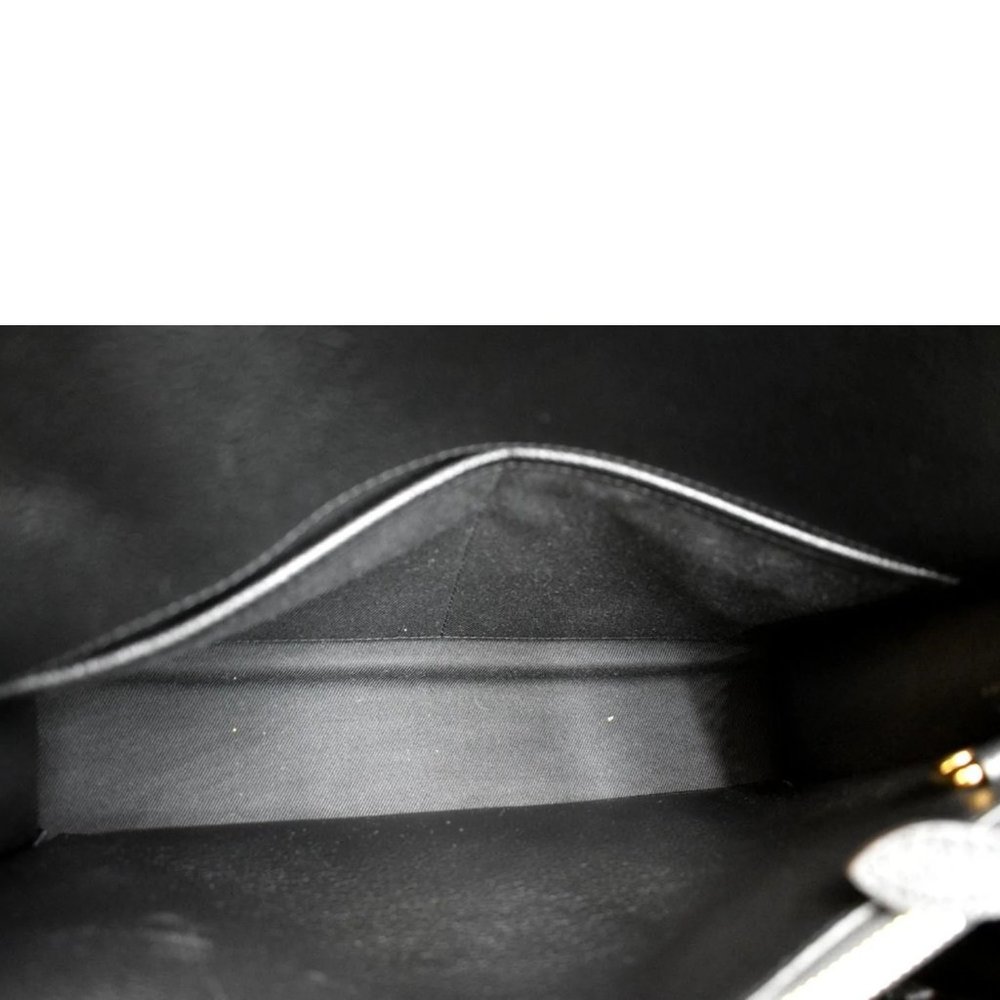 BURBERRY  Title Leather Tote Bag Black - Picture 13 of 13